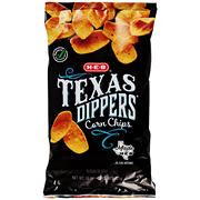 H-E-B Texas Dippers Corn Chips, 15 oz