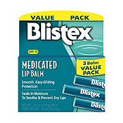 Blistex Medicated SPF 15 Lip Balm Value Pack