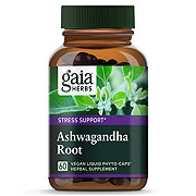 Gaia Herbs Single Herbs Ashwagandha Root Phyto-Caps