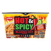 Nissin Bowl Noodles Hot and Spicy Super Picante Ramen Noodle Soup