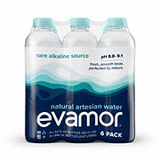 Evamor Natural Artesian Water 32 oz Bottles