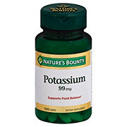 Nature's Bounty Potassium Gluconate 99 mg Caplets