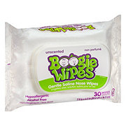 Boogie Wipes Gentle Saline Nose Wipes - Unscented