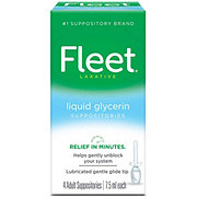 Fleet Liquid Glycerin Suppositories