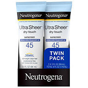 Neutrogena Ultra Sheer Dry-Touch Sunscreen Twin Pack - SPF 45