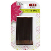 H-E-B Large Brown Hair Pins