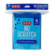 H-E-B No Scratch Scrubber Sponge