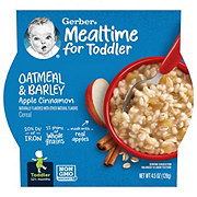 Gerber Mealtime for Toddler Oatmeal & Barley -  Apple Cinnamon