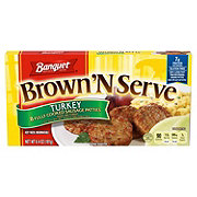 Banquet Brown ‘N Serve Fully Cooked Turkey Sausage Patties