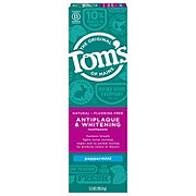Tom's of Maine Fluoride-Free Antiplaque & Whitening Toothpaste - Peppermint