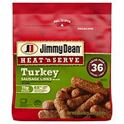 Jimmy Dean Heat 'n Serve Frozen Turkey Breakfast Sausage Links, 36 ct