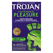 Trojan Extended Pleasure Climax Control Lubricated Condoms