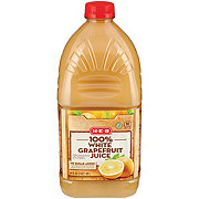 H-E-B 100% White Grapefruit Juice