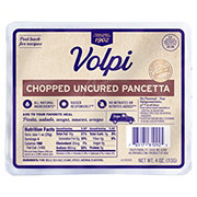 Volpi Chopped Uncured Pancetta