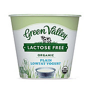 Green Valley Lactose Free Organic Lowfat Plain Yogurt