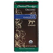 Central Market Organic 71% Cacao Dark Chocolate Bar