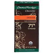 Central Market Organic 71% Cacao Dark Chocolate Bar - Orange