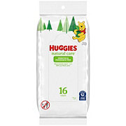 Huggies Natural Care Sensitive Baby Wipes - Fragrance Free