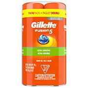Gillette Fusion5 Shave Gel Twin Pack -  Ultra Sensitive