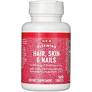 H-E-B Vitamins Hair Skin & Nails Tablets