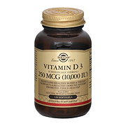 Solgar Vitamin D3 10000 IU Softgels