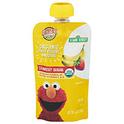 Earth's Best Organic Fruit Yogurt Smoothie Pouch - Strawberry & Banana