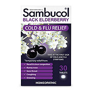 Sambucol Homeopathic Cold & Flu Relief Tablets