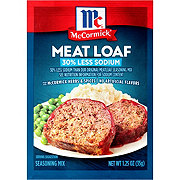 McCormick 30% Less Sodium Meat Loaf Seasoning Mix