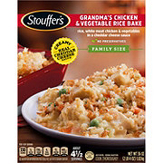 Stouffer's Frozen Grandma's Chicken & Vegetable Rice Bake - Family-Size