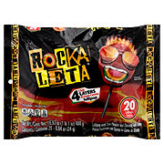 Sonric's Rockaleta Mango Flavored Gum Center Lollipop Bag