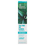 Desert Essence Tea Tree Oil & Neem Toothpaste - Wintergreen