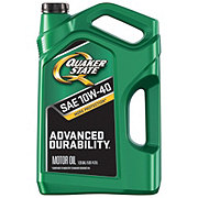 Quaker State Advanced Durability SAE 10W-40 Motor Oil