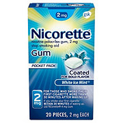 Nicorette Stop Smoking Aid Gum - 2 mg