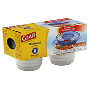 Glad Mini Rounds Containers - Shop Containers at H-E-B