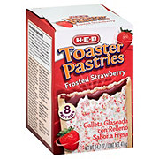 H-E-B Frosted Strawberry Toaster Pastries
