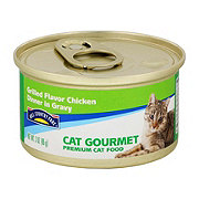 Hill Country Fare Cat Gourmet Grilled Chicken Dinner in Gravy Premium Cat Food