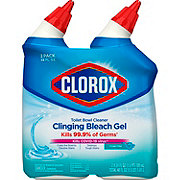 Clorox Clinging Bleach Gel Toilet Bowl Cleaner Value Pack