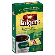 Folgers Classic Decaf Single Serve Coffee Packets