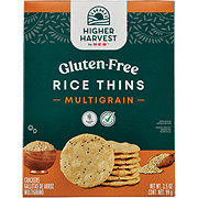 Higher Harvest by H-E-B Gluten-Free Rice Thins - Multigrain