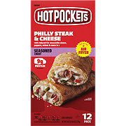 Hot Pockets Philly Steak & Cheese Frozen Sandwiches - Seasoned Crust