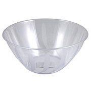 Maryland Plastics Clear Large Swirl Bowl