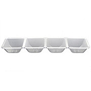 Northwest Party Essentials 4 Section Clear Tray