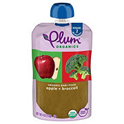 Plum Organics Baby Food Pouch - Apple & Broccoli