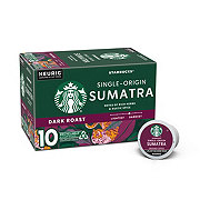Starbucks Sumatra Dark Roast Single Serve Coffee K Cups