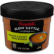 Campbell's Slow Kettle Style Tomato and Sweet Basil Bisque