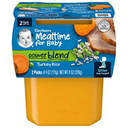 Gerber Mealtime for Baby Powerblend 2nd Foods - Turkey & Rice