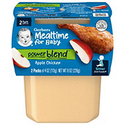 Gerber Mealtime for Baby Powerblend 2nd Foods - Apple & Chicken