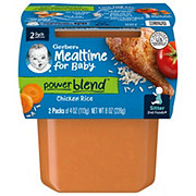 Gerber Mealtime for Baby Powerblend 2nd Foods - Chicken & Rice