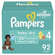 Pampers Baby-Dry Diapers - Size 4