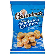 Grandma's Mini Sandwich Crèmes Vanilla Flavored Cookies, 24 Count